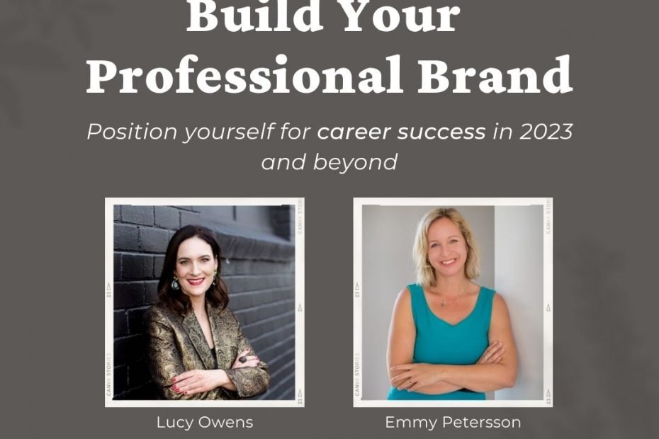 Professional brand webinar